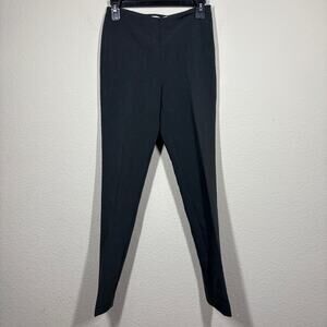 Domenico Vacca Womens 2 Slim Fit Pants Florentino Gray High Waist Side Zip